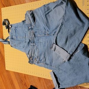 Distressed Overalls